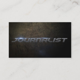 Carte de visite journaliste