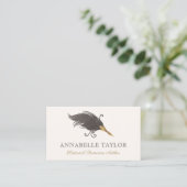 Carte De Visite Journaliste écrivain (Debout devant)