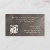 Carte De Visite Journaliste écrivain (Dos)