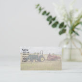 Carte De Visite Joyau dans les champs de Ranch d'or (Debout devant)