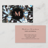 Carte De Visite Joyau de Diamant de luxe Gem Design (Devant / Derrière)