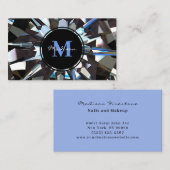 Carte De Visite Joyau de Diamant de luxe Gem Design (Devant / Derrière)