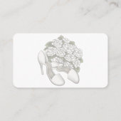 Carte De Visite Joyeuse mariée 11 (Dos)