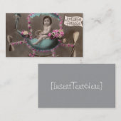 Carte De Visite Joyeuse Paques (Devant / Derrière)