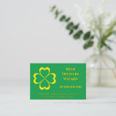 Carte De Visite Joyeuse Saint-Patrick! (Debout devant)