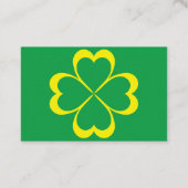 Carte De Visite Joyeuse Saint-Patrick! (Dos)