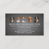 Carte De Visite Joyeuses Doggies (Dos)