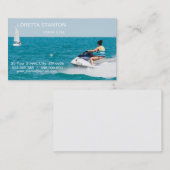 Carte De Visite Joyeuses vacances (Devant / Derrière)