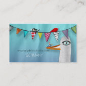 Carte De Visite Joyeux anniversaire (Dos)