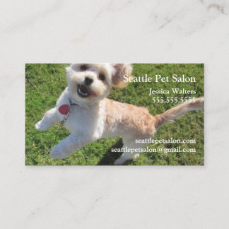 Carte De Visite Joyeux chien