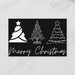 Carte De Visite Joyeux christmass happy christmass