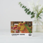 Carte De Visite Joyeux dragon (Debout devant)