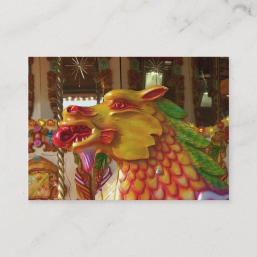 Carte De Visite Joyeux dragon (Devant)