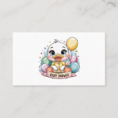 Carte De Visite Joyeux Duckling Diaper Raffle (Dos)