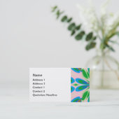 Carte De Visite Joyeux Printemps (Debout devant)