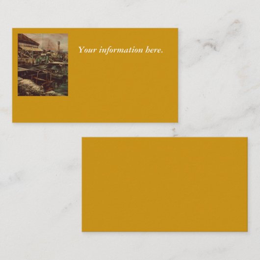 Carte De Visite Joys de Jaffe (Devant / Derrière)