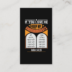 Carte De Visite Juda Hebreu Nouveau Testament messianique