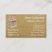 Carte De Visite Juke-box (Devant)