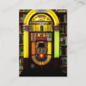 Carte De Visite Juke-box antique (Dos)