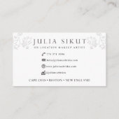 Carte De Visite Julia Bridals rose (Dos)