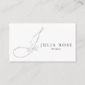 Carte De Visite Julia Bridals rose (Devant)
