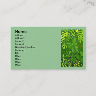 Carte De Visite Jungle