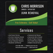 Carte De Visite Junk Removal Service