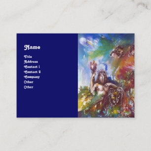 CARTE DE VISITE JUPITER ET LION