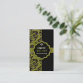 Carte De Visite Jus olive (Debout devant)