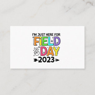 Carte De Visite Juste Ici Pour La Journée Du Terrain 2023 Enseigna