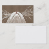 CARTE DE VISITE JUSTE LES FAVORIS DE CHATS (Devant / Derrière)