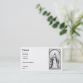 Carte De Visite Justice (Debout devant)
