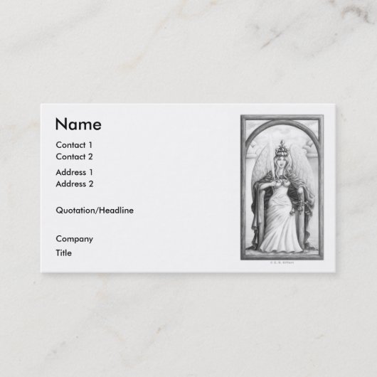 Carte De Visite Justice (Devant)