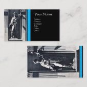 CARTE DE VISITE JUSTICE BUREAU JURIDIQUE, PROCUREUR (Devant / Derrière)