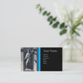 CARTE DE VISITE JUSTICE BUREAU JURIDIQUE, PROCUREUR (Debout devant)