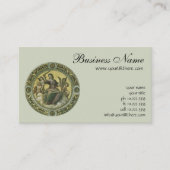 Carte De Visite Justice (fresque au Vatican) par Raphaël (Devant)
