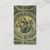 Carte De Visite Justice (fresque du Vatican) par Raphaël (Dos)