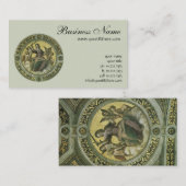 Carte De Visite Justice (fresque du Vatican) par Raphaël (Devant / Derrière)
