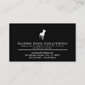 Carte De Visite K9 | Bite Mark (Dos)