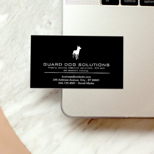 Carte De Visite K9 | Bite Mark