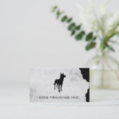 Carte De Visite K9 | Bite Mark | Grunge (Debout devant)