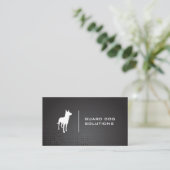 Carte De Visite K9 Services animaux de chien (Debout devant)