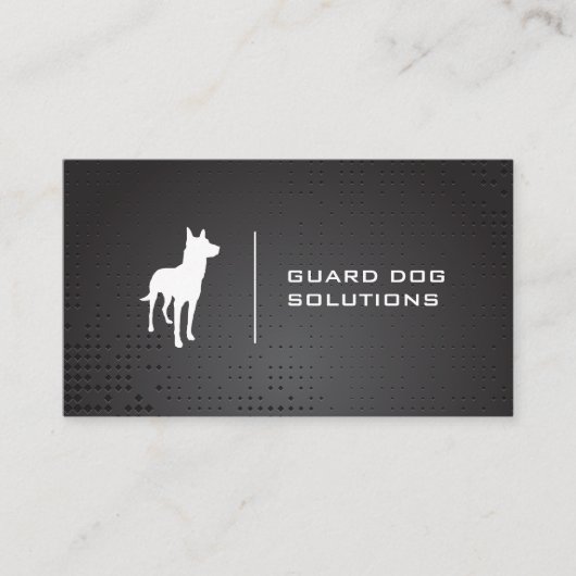 Carte De Visite K9 Services animaux de chien (Devant)
