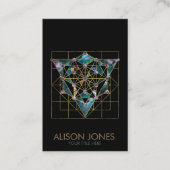 Carte De Visite Kabbalah L'Arbre de la Vie (Devant)