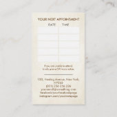 Carte De Visite Kabbalah L'arbre de vie (Dos)