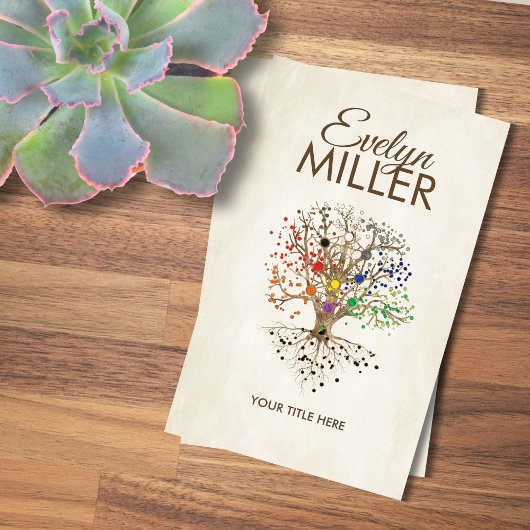 Carte De Visite Kabbalah L'arbre de vie