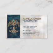 Carte De Visite Kabbalah L'Arbre de Vie L'Balone et l'Or (Devant)