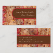 Carte de visite Kaïa (Devant / Derrière)