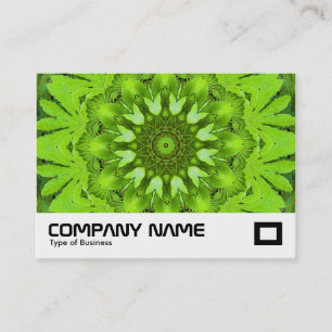 Carte De Visite Kaleidoscope à feuilles