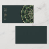 Carte De Visite Kaléidoscope de camouflage d'été (Devant / Derrière)